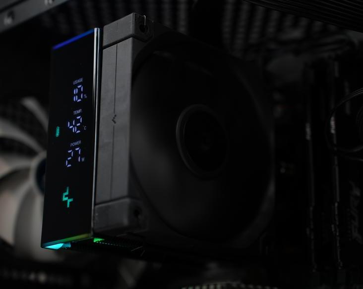 Обзор башенного кулера с цифровым дисплеем DeepCool AK400 Digital Pro / Корпуса, БП, ИБП, охлаждение, сетевые фильтры / iXBT Live